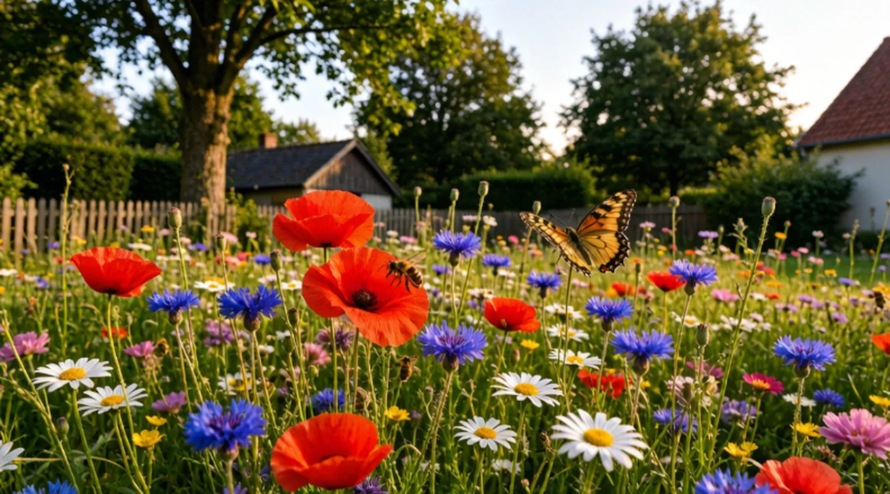 Wanneer zaai je een bloemenweide?