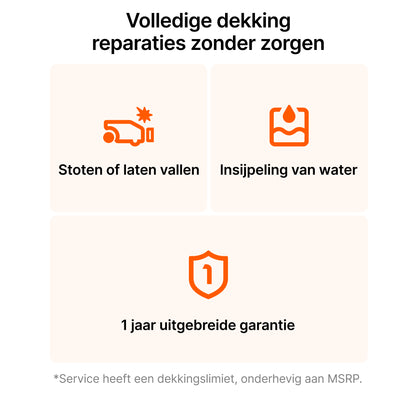 Seel 4-jarige bescherming voor Navimow H206E