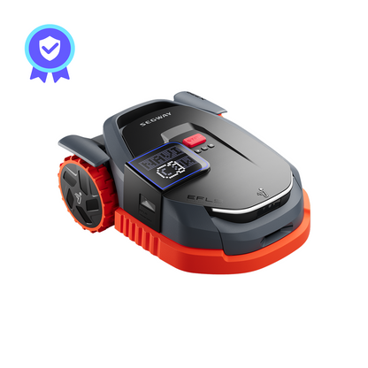 Deze Segway Navimow i105E robotmaaier maait het gazon heel netjes.