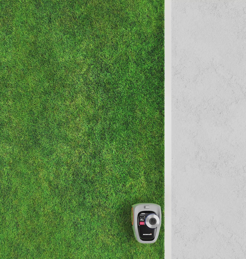 Laad video: <p>Navimow zal dicht bij de rand maaien en veilig binnen de grenzen blijven.</p>